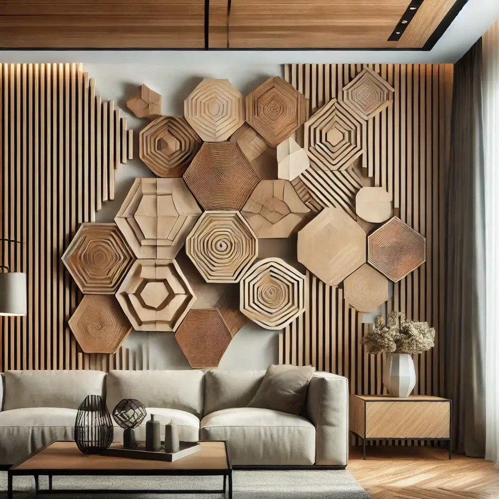 wood wall decoration