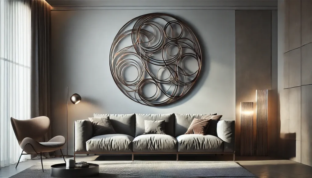 large metal wall art