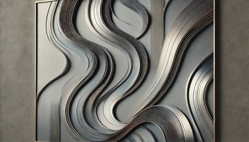 Large Abstract Metal Wall Art