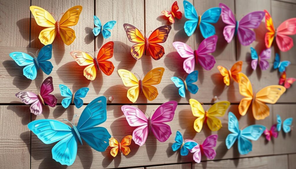 DIY Butterfly Wall Decor