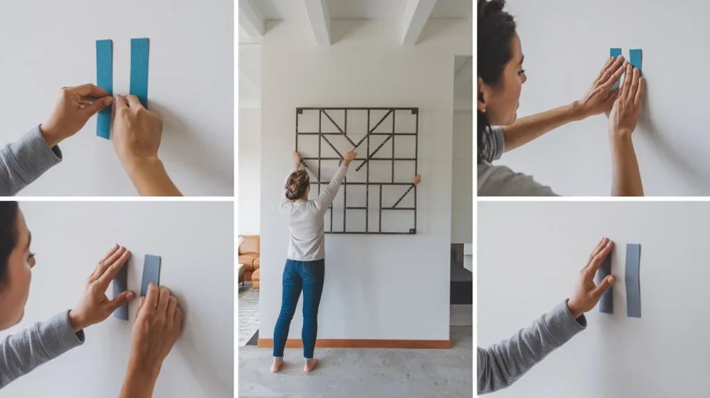 How to Hang Metal Wall Art Without Nails