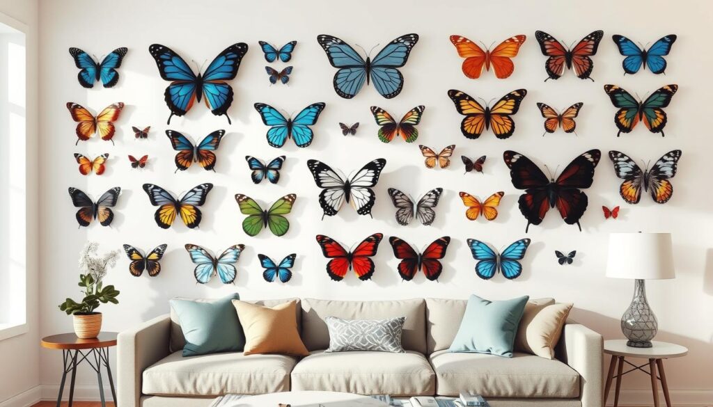 butterfly wall art