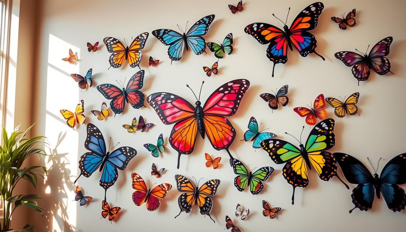 decoration butterfly wall