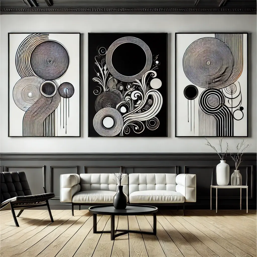 Black and White Canvas Art Prints