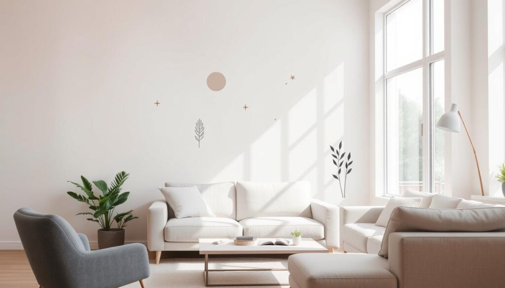 minimalist wall decals