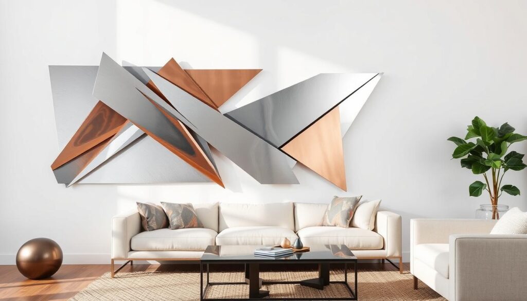 modern metal wall art