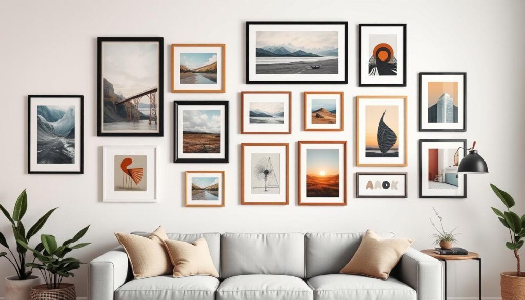 wall art grouping