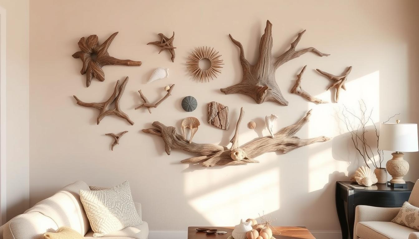 driftwood wall decor