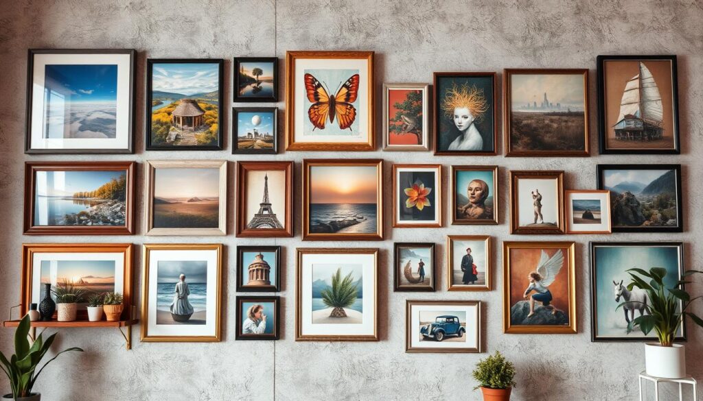 gallery wall layout