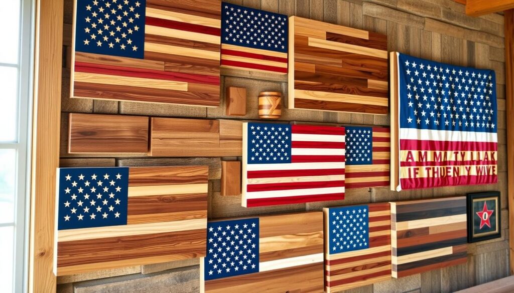 hardwood flags