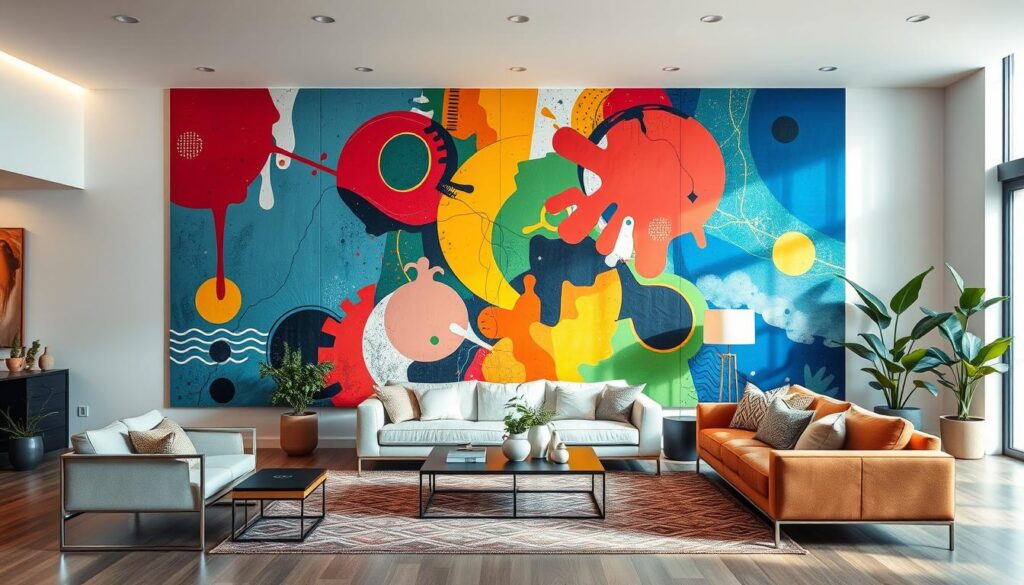 large wall paintings