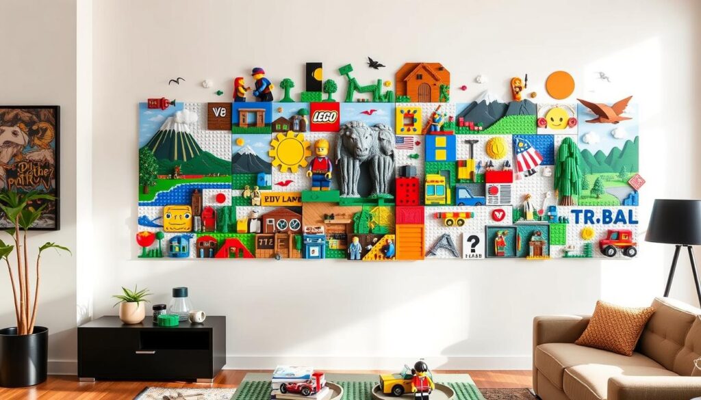 lego wall art