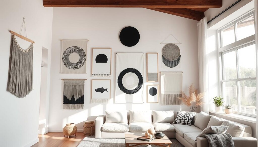 minimalist wall hangings