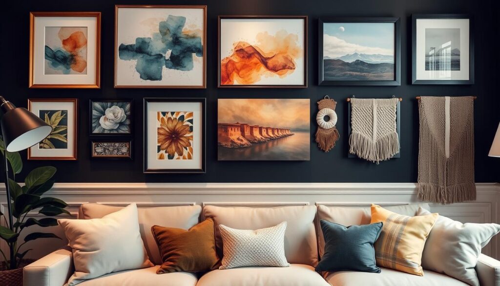 wall art grouping