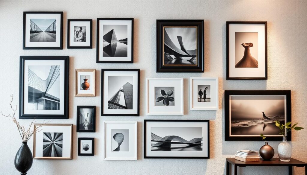 wall gallery layout