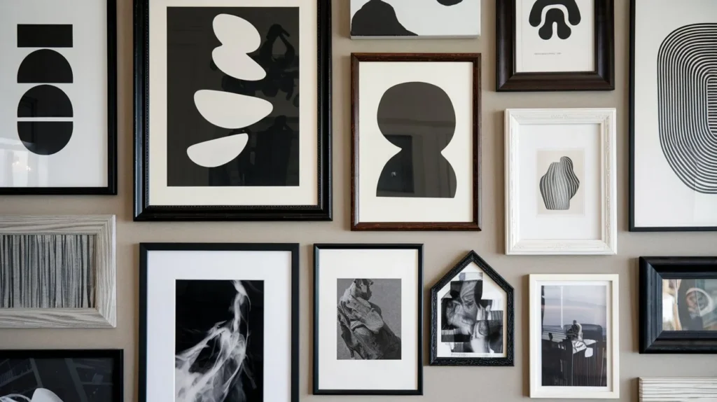  black and white wall art