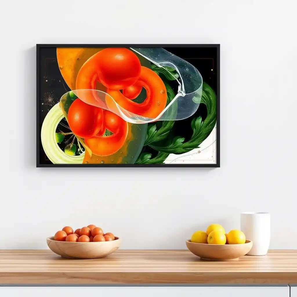 digital prints, modern kitchen art, updated wall decor