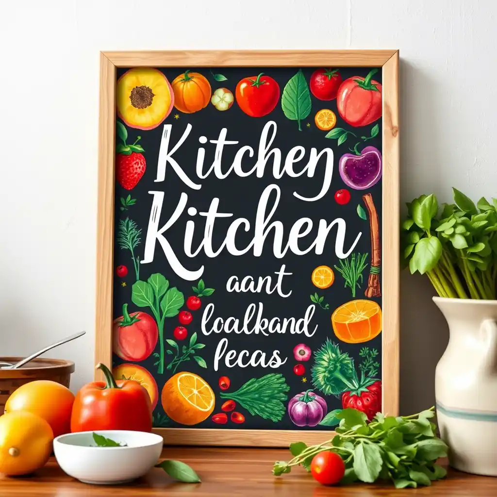 Food-Themed Kitchen Art Prints