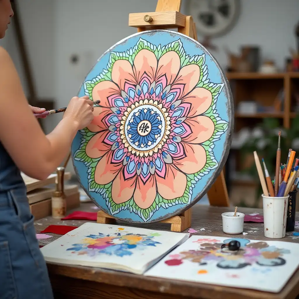 DIY Mandala Wall Art Ideas